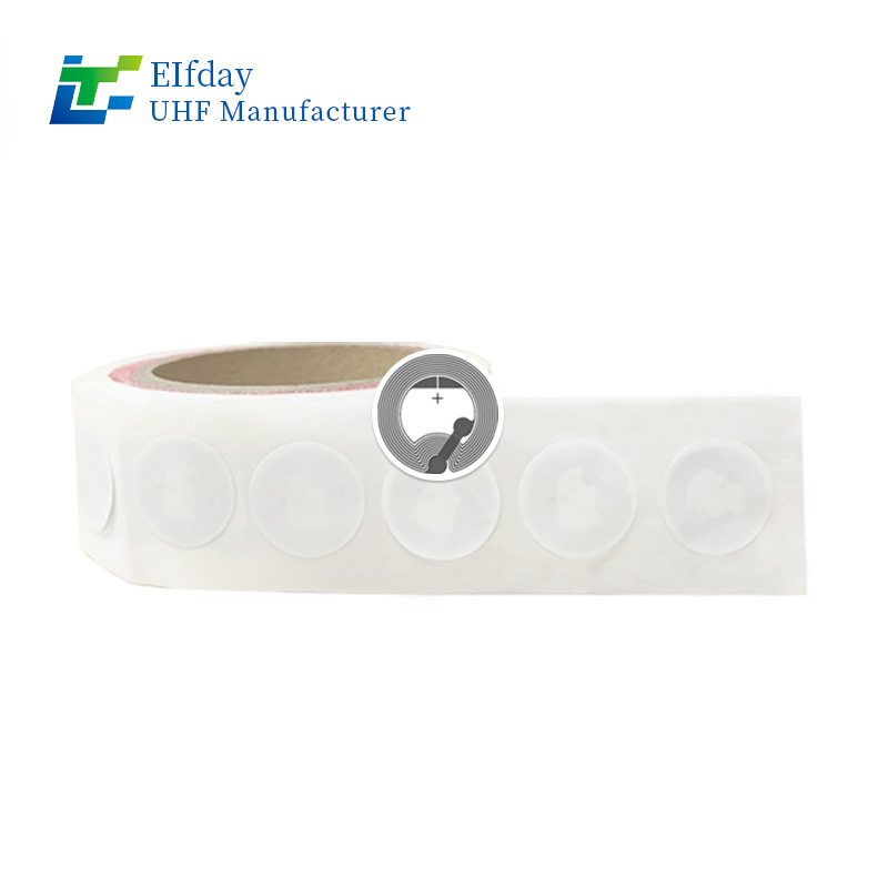 NFC Ntag213 RFID Programmable Round25mm Tag Qr/NFC Web Payment 13.56MHz Anti-Counterfeiting Sticker